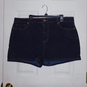 High Waisted Denim Shorts